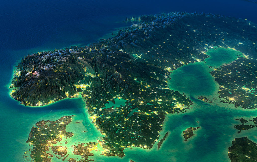Satellitbilder av ljus på jorden kan hjälpa oss att förstå regional utveckling
