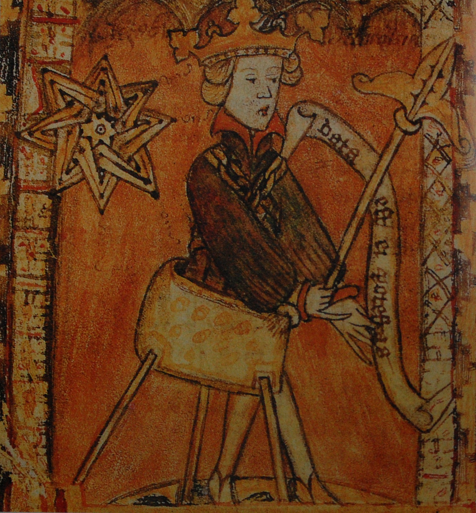 Illustration av kung Magnus Eriksson