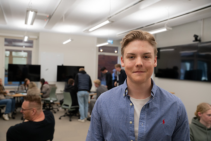 Alfons Dalteg, student at ED