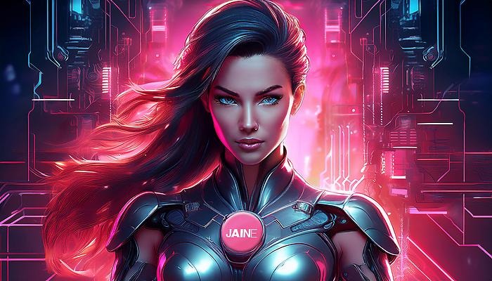 AI-generated image of a superhero