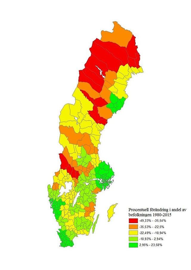 Hur stor del av Sveriges befolkning bor egentligen i Stockholm