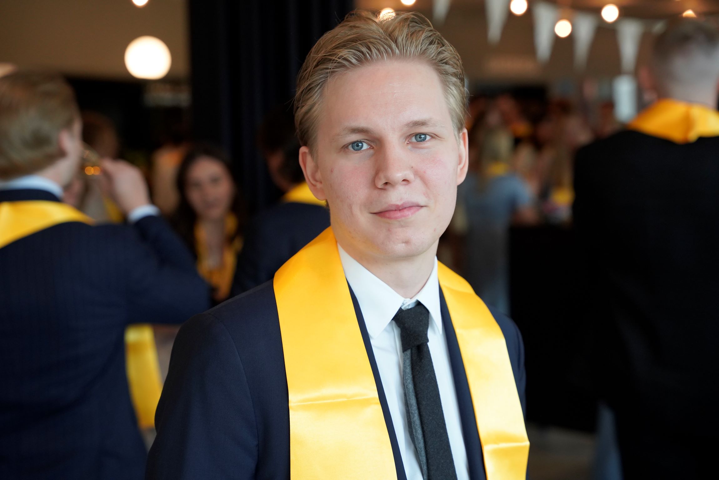 JTH-student på examensdagn på Elmia.