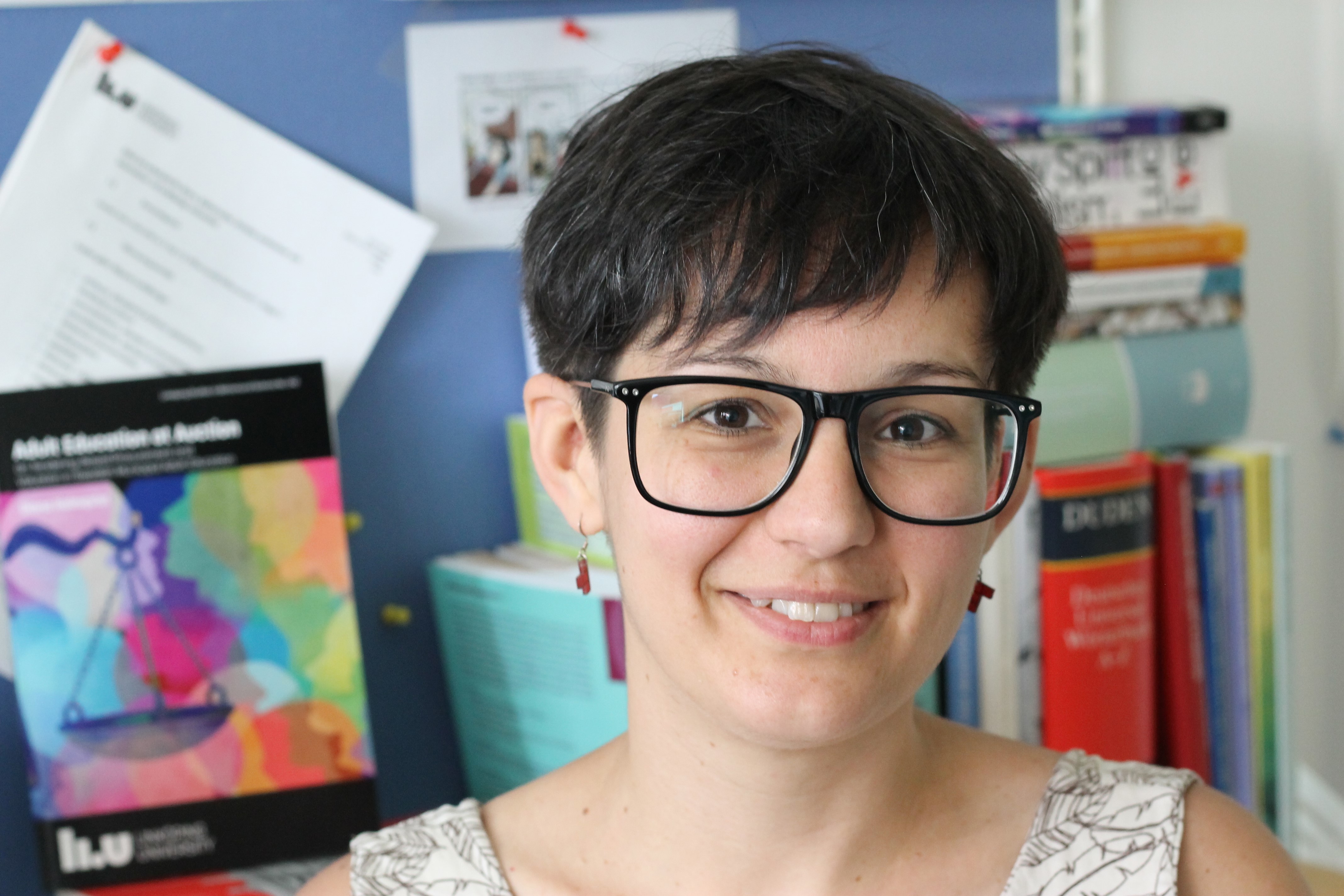 Diana Holmqvist. Foto: Susan Gollenia, LiU