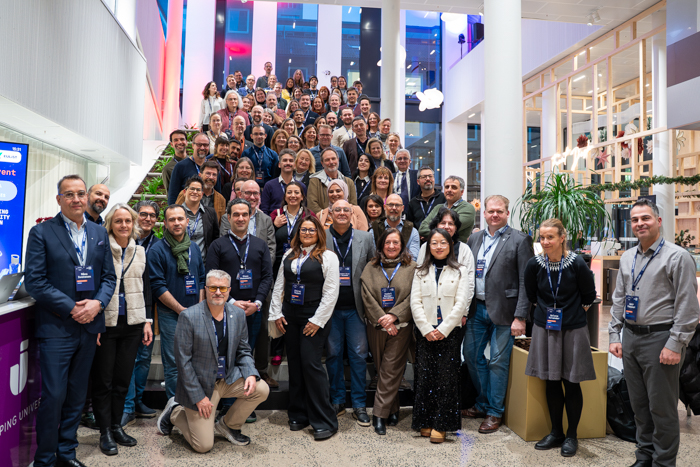 Gruppbild på alla deltagare