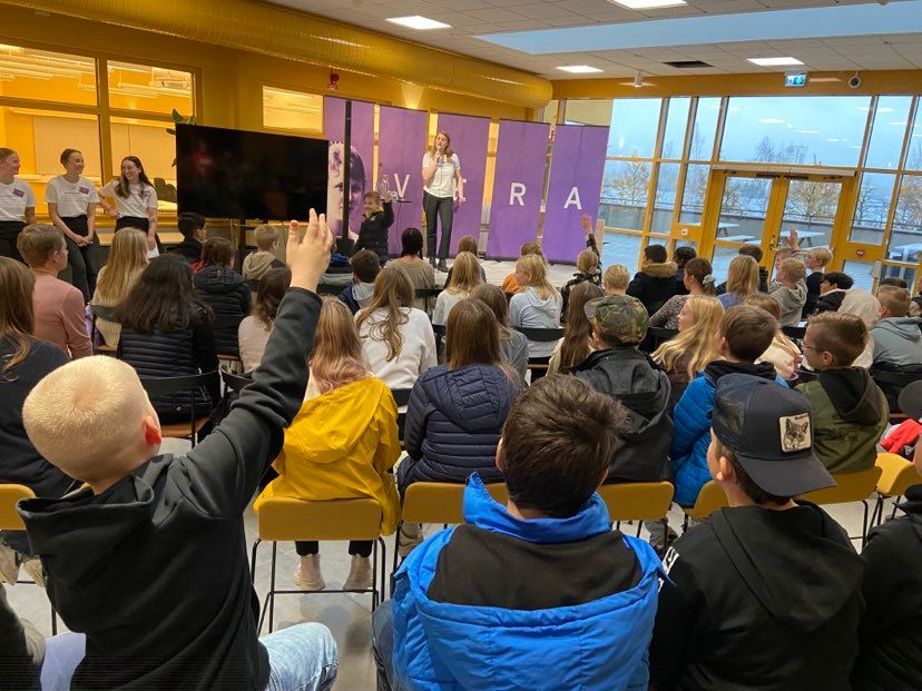 Approximately 70 students from year five at Torpa School in Jönköping participated in Vera Day.